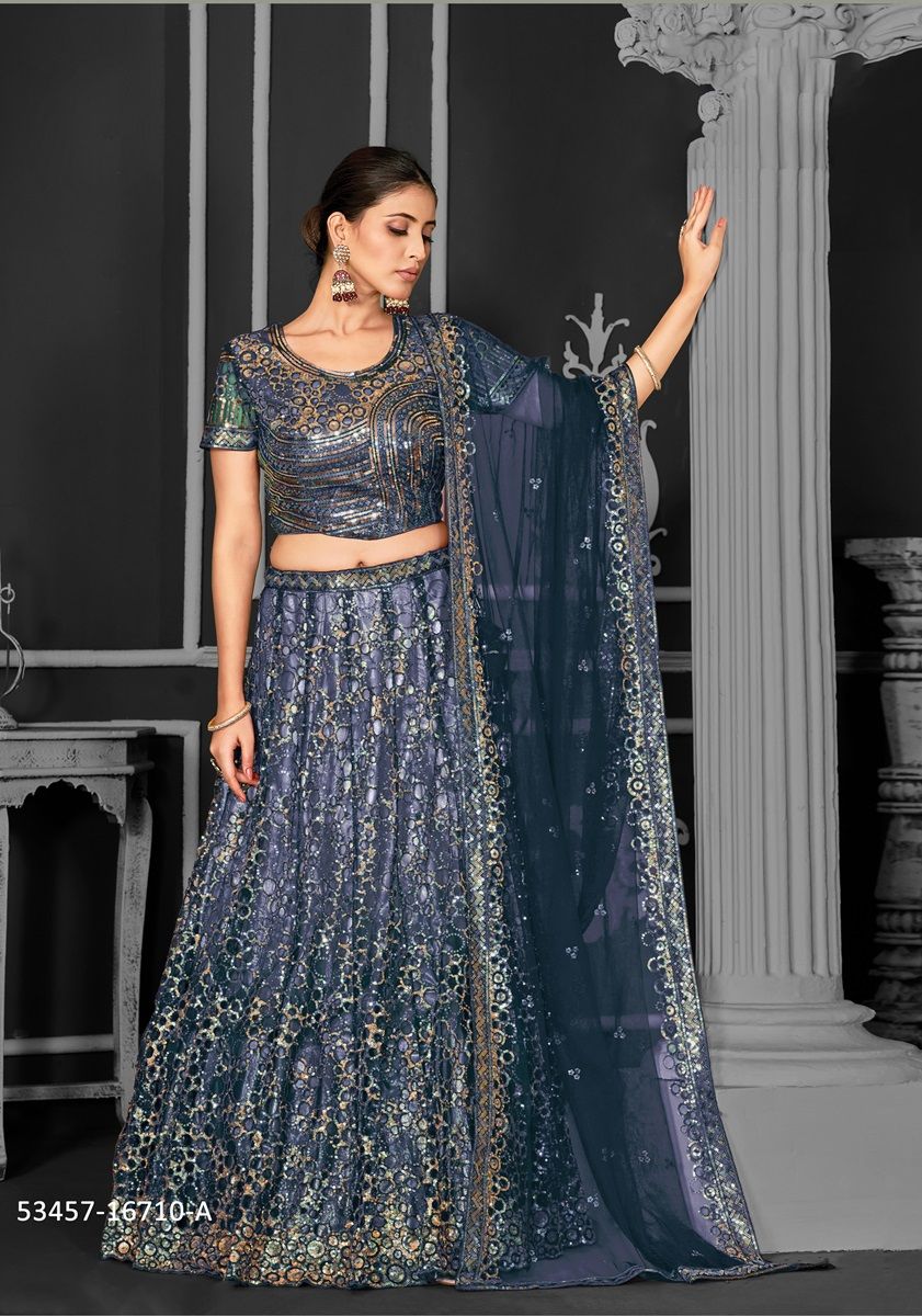 BONANZA 2 - CATALOG # 53457 (SET OF 14 LEHENGAS (SEMI-STITCHED)) BONANZA 2 - CATALOG # 53457 (SET OF 14 LEHENGAS (SEMI-STITCHED))