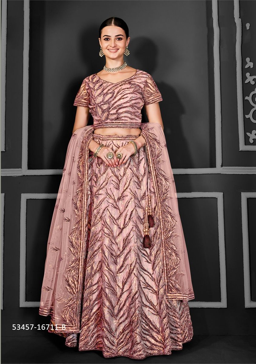 BONANZA 2 - CATALOG # 53457 (SET OF 14 LEHENGAS (SEMI-STITCHED)) BONANZA 2 - CATALOG # 53457 (SET OF 14 LEHENGAS (SEMI-STITCHED))