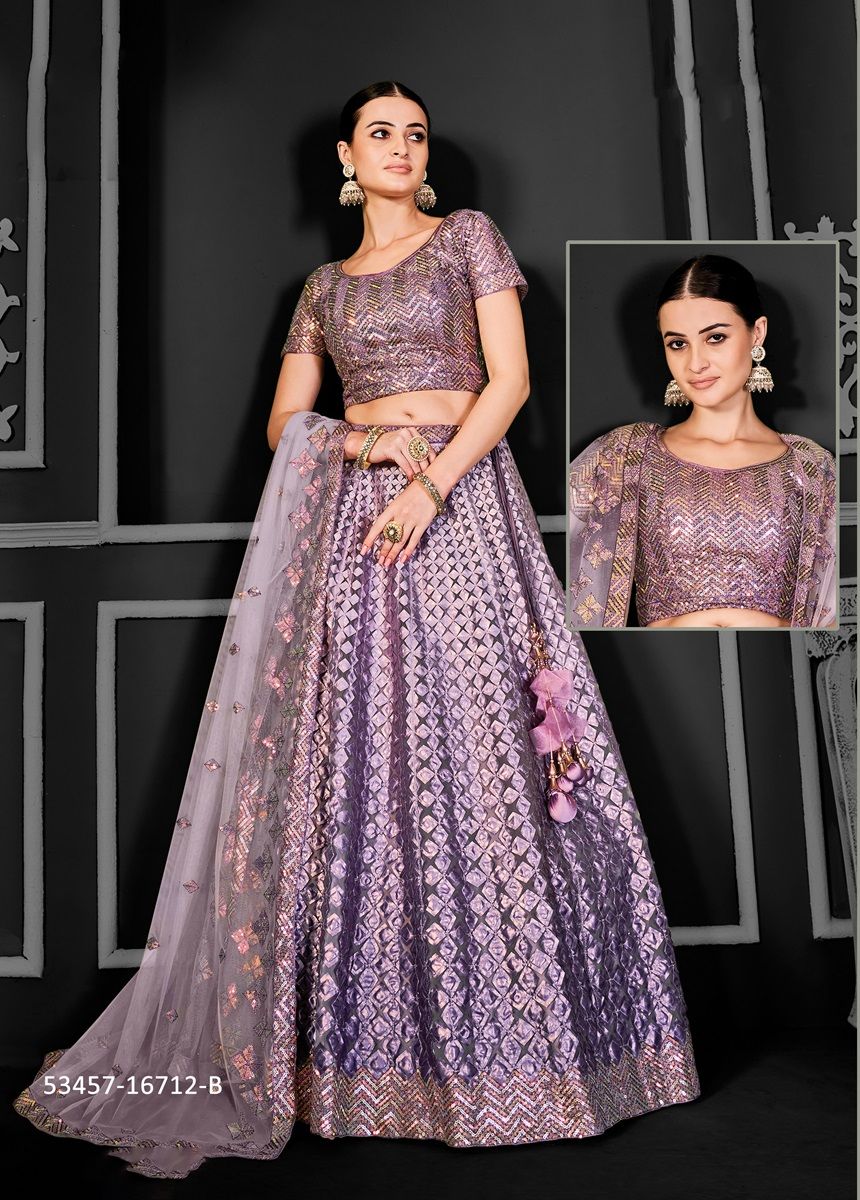 BONANZA 2 - CATALOG # 53457 (SET OF 14 LEHENGAS (SEMI-STITCHED)) BONANZA 2 - CATALOG # 53457 (SET OF 14 LEHENGAS (SEMI-STITCHED))