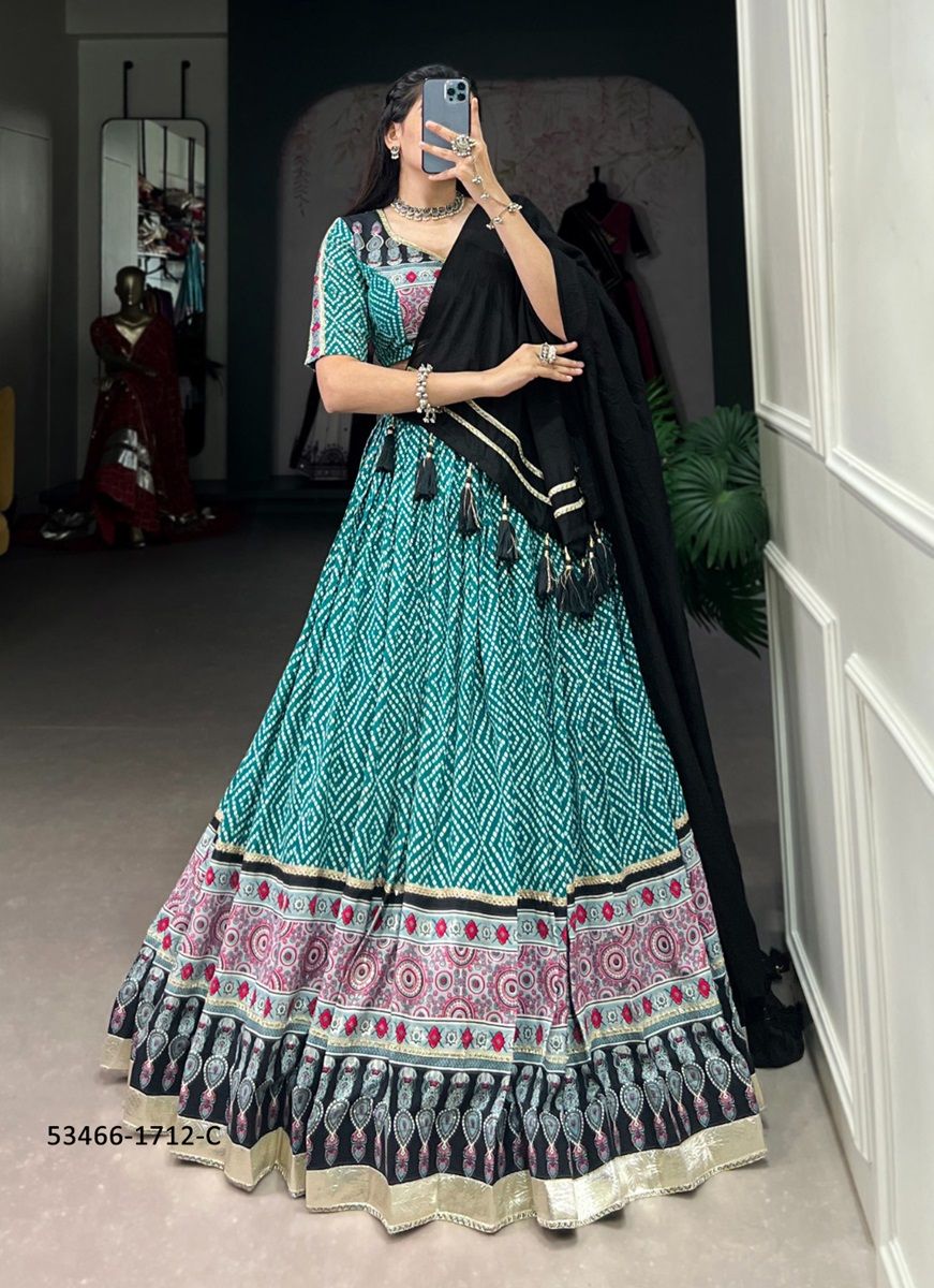 SERIES 1712 - CATALOG # 53466 (SET OF 4 READYMADE LEHENGAS) SERIES 1712 - CATALOG # 53466 (SET OF 4 READYMADE LEHENGAS)