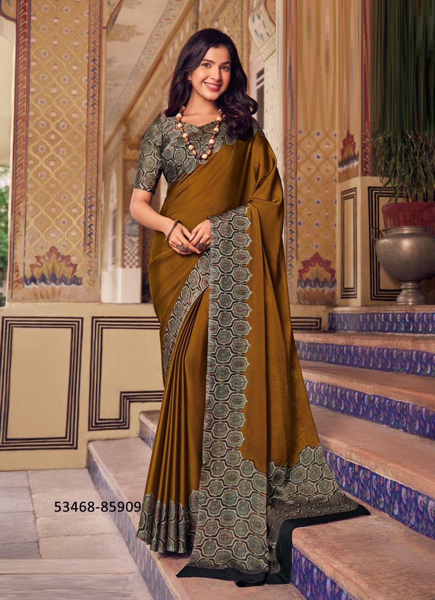JULIET CHIFFON 19 - CATALOG # 53468 (SET OF 12 SAREES)