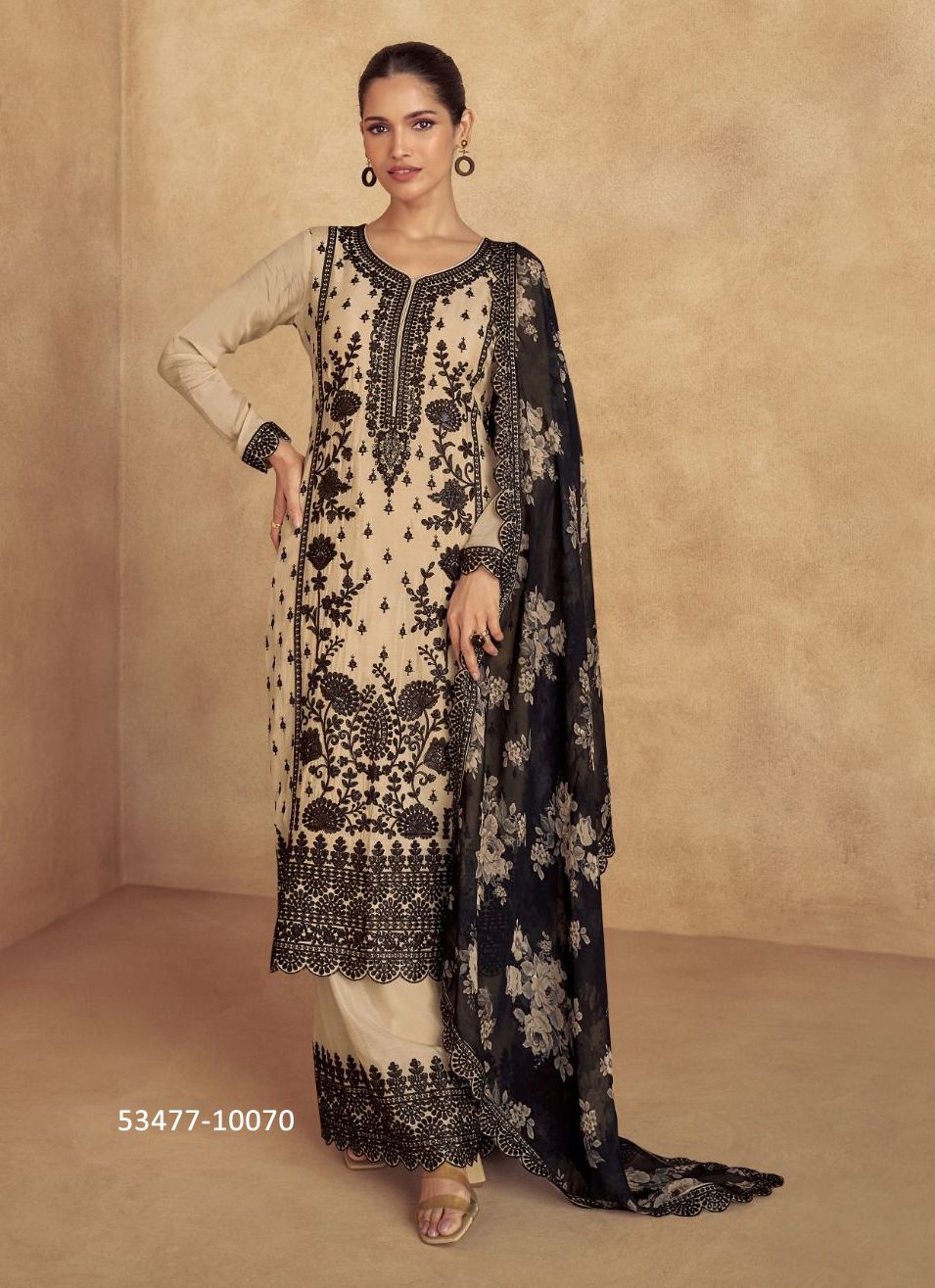SOFIYA - CATALOG # 53477 (SET OF 3 READYMADE SUITS)