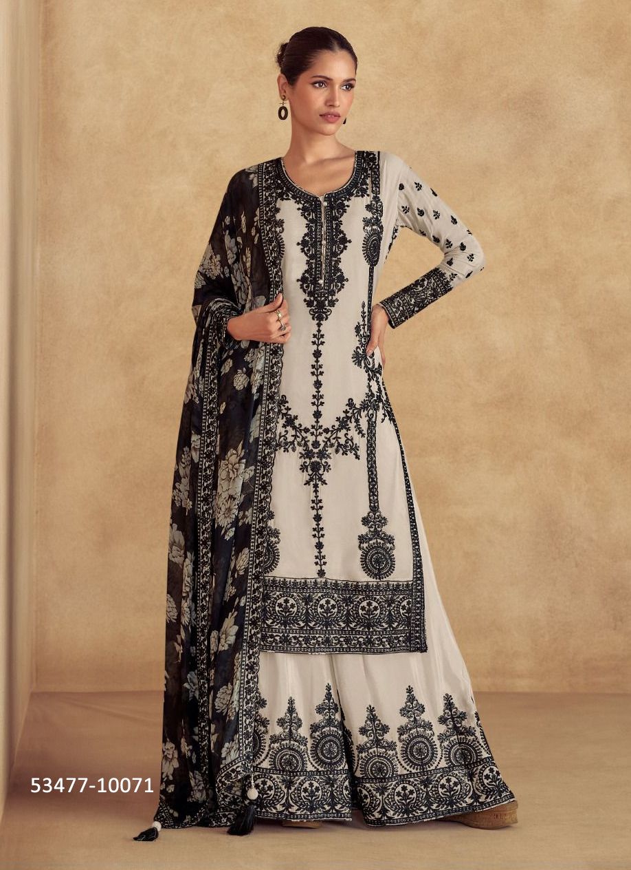 SOFIYA - CATALOG # 53477 (SET OF 3 READYMADE SUITS)