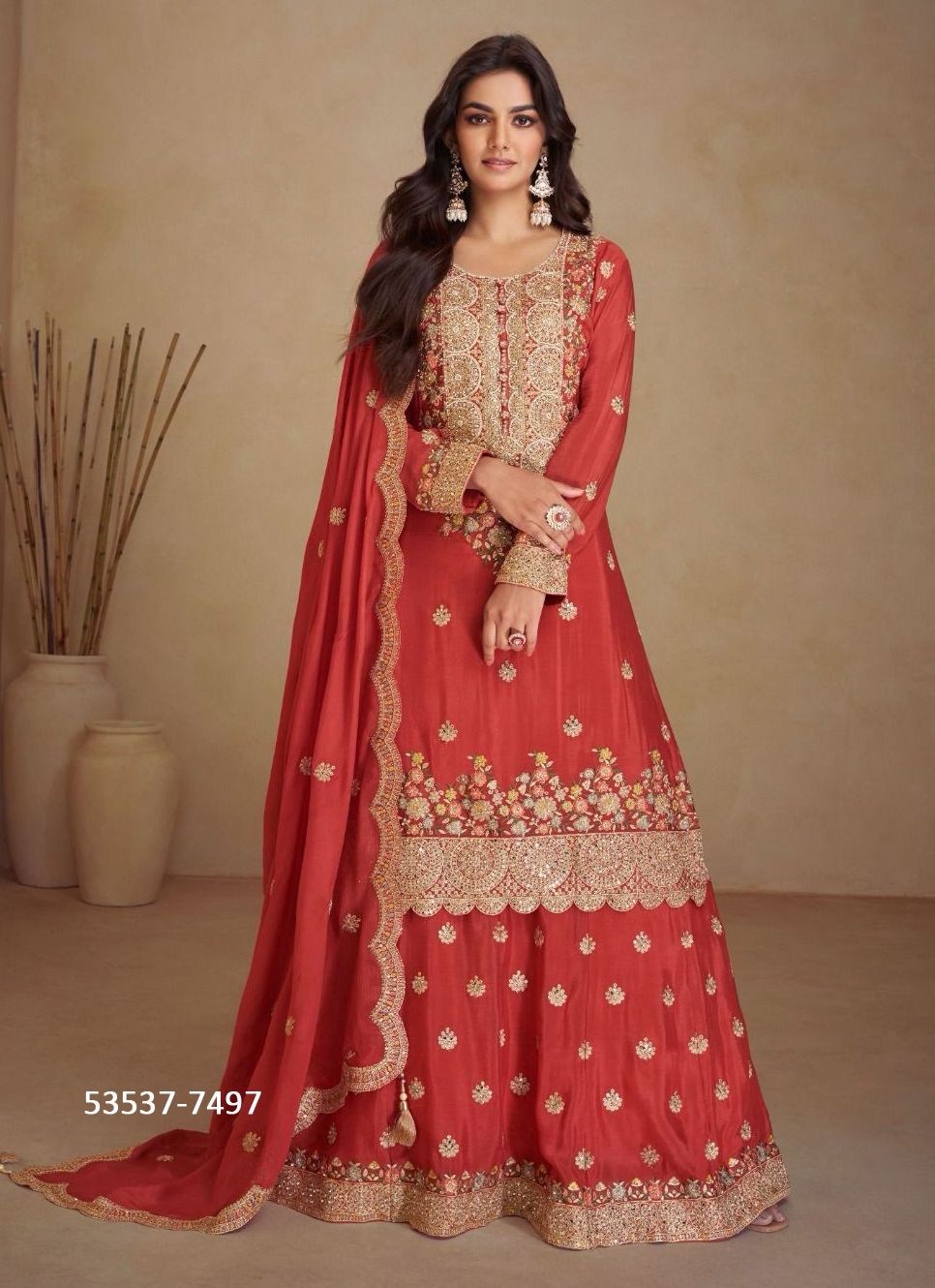 VAANI 3 - CATALOG # 53537 (SET OF 3 READYMADE SUITS) VAANI 3 - CATALOG # 53537 (SET OF 3 READYMADE SUITS)