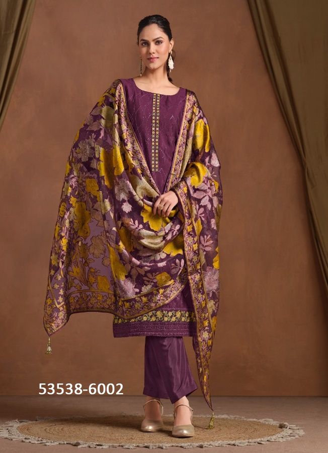 AASMA 3 - CATALOG # 53538 (SET OF 6 SEMI-STITCHED SUITS)