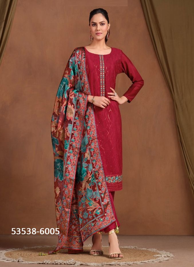 AASMA 3 - CATALOG # 53538 (SET OF 6 SEMI-STITCHED SUITS)