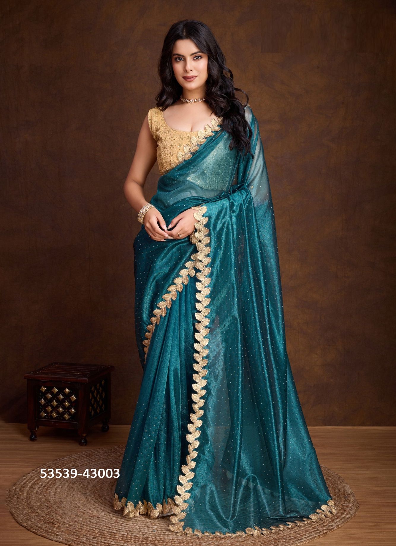 AUREATE - CATALOG # 53539 (SET OF 4 SAREES)
