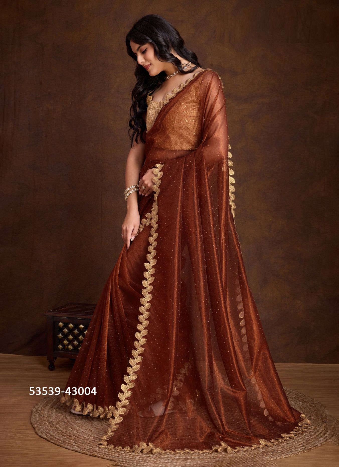 AUREATE - CATALOG # 53539 (SET OF 4 SAREES)