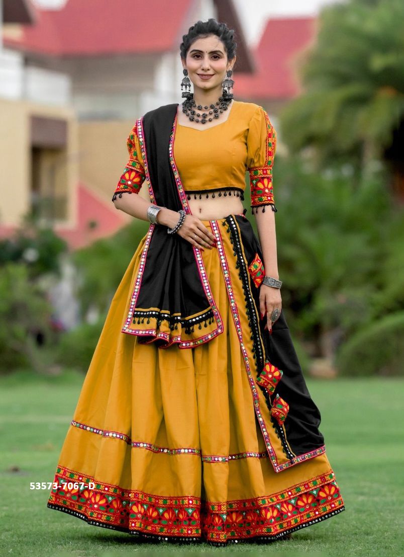 COLORS OF 7067 - CATALOG # 53573 (SET OF 5 READYMADE LEHENGAS) COLORS OF 7067 - CATALOG # 53573 (SET OF 5 READYMADE LEHENGAS)