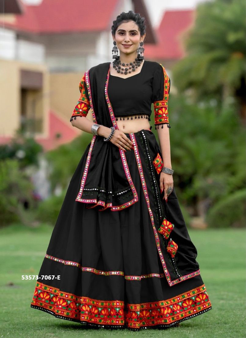 COLORS OF 7067 - CATALOG # 53573 (SET OF 5 READYMADE LEHENGAS) COLORS OF 7067 - CATALOG # 53573 (SET OF 5 READYMADE LEHENGAS)