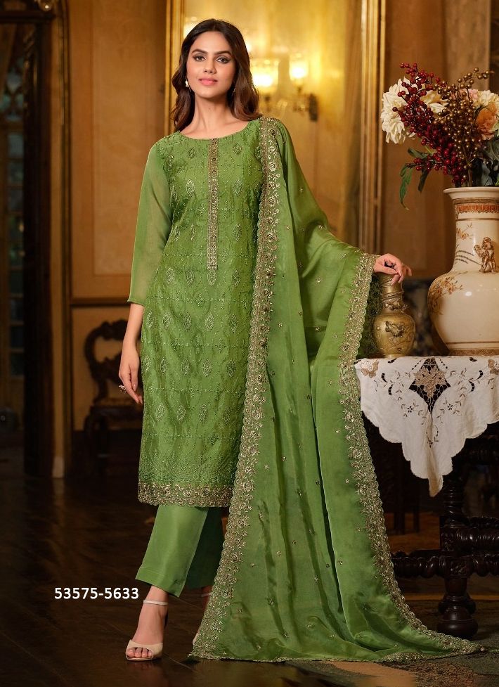 ARIYAH - CATALOG # 53575 (SET OF 6 SEMI-STITCHED SUITS)