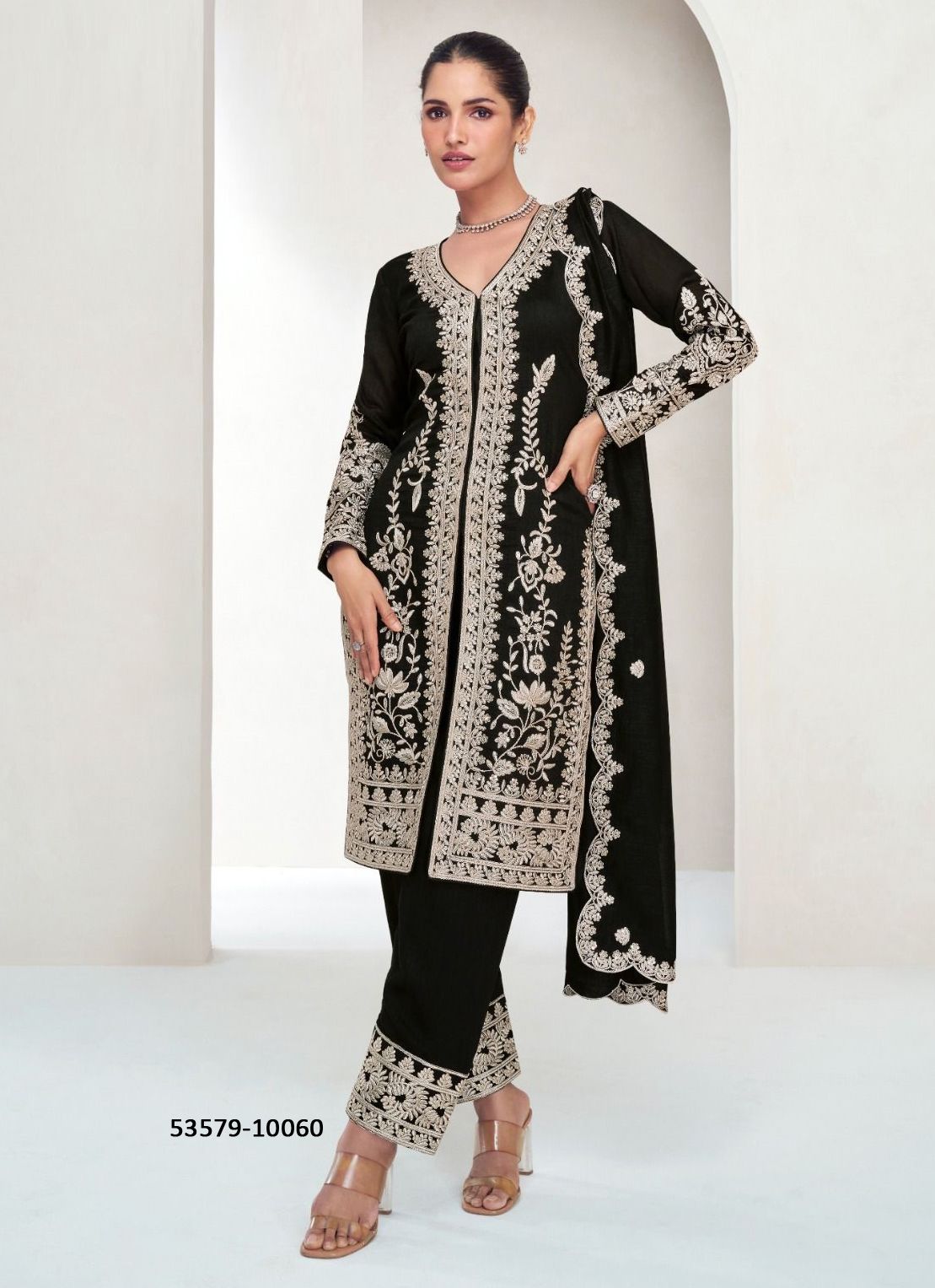 AAROHI - CATALOG # 53579 (SET OF 4 READYMADE SUITS)