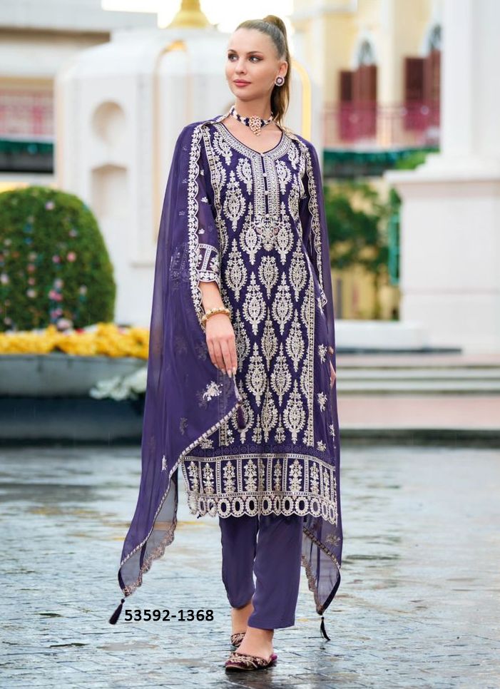 AANAYA 2 - CATALOG # 53592 (SET OF 4 READYMADE SUITS)