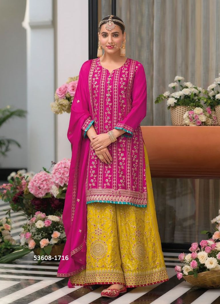 SONI KUDI - CATALOG # 53608 (SET OF 2 READYMADE SUITS) SONI KUDI - CATALOG # 53608 (SET OF 2 READYMADE SUITS)