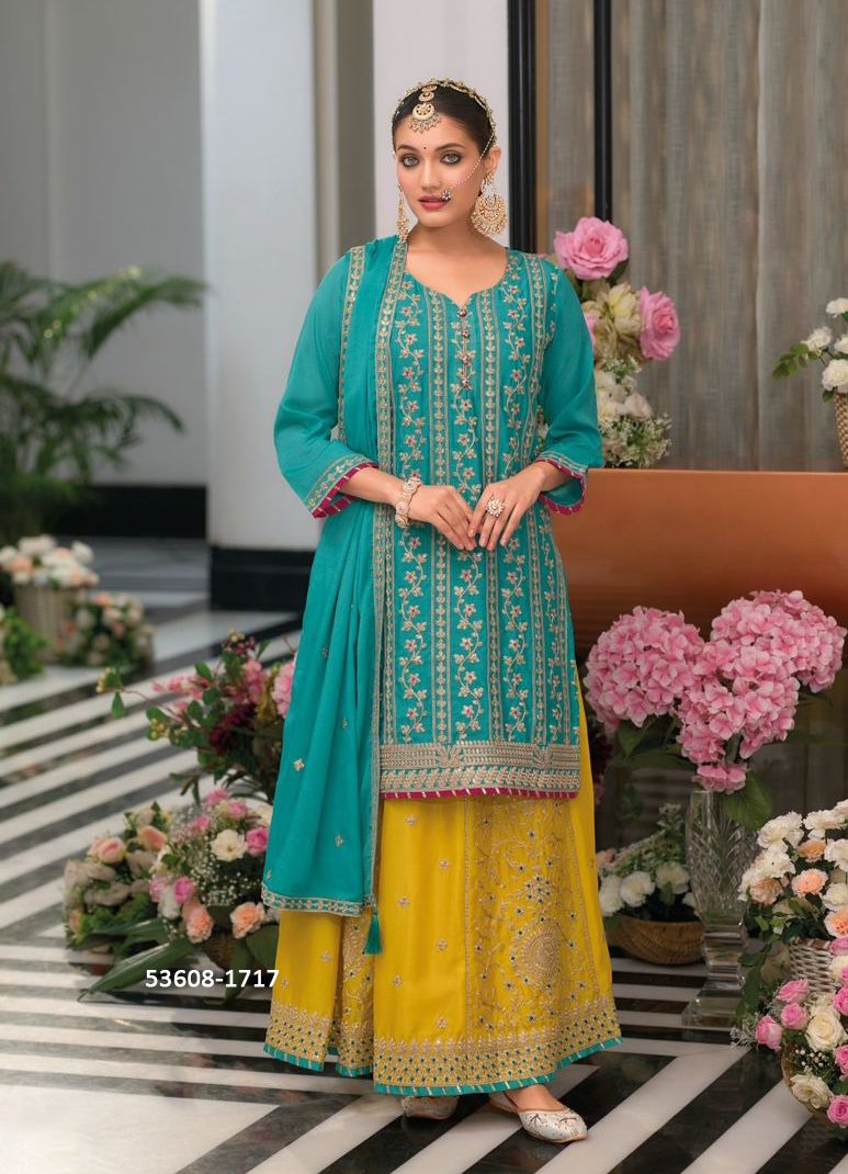 SONI KUDI - CATALOG # 53608 (SET OF 2 READYMADE SUITS) SONI KUDI - CATALOG # 53608 (SET OF 2 READYMADE SUITS)
