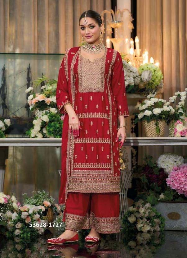 SAHELI - CATALOG # 53628 (SET OF 2 READYMADE SUITS) SAHELI - CATALOG # 53628 (SET OF 2 READYMADE SUITS)