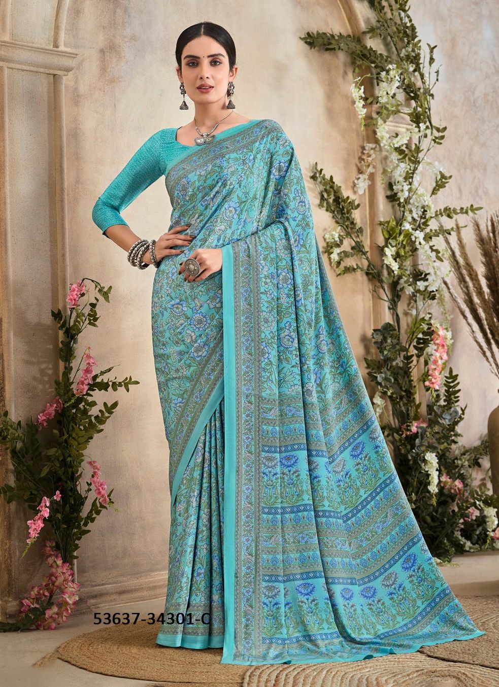 VIVANTA SILK 36 - CATALOG # 53637 (SET OF 12 SAREES) VIVANTA SILK 36 - CATALOG # 53637 (SET OF 12 SAREES)