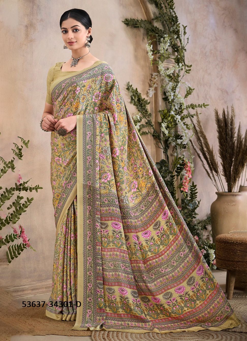 VIVANTA SILK 36 - CATALOG # 53637 (SET OF 12 SAREES) VIVANTA SILK 36 - CATALOG # 53637 (SET OF 12 SAREES)