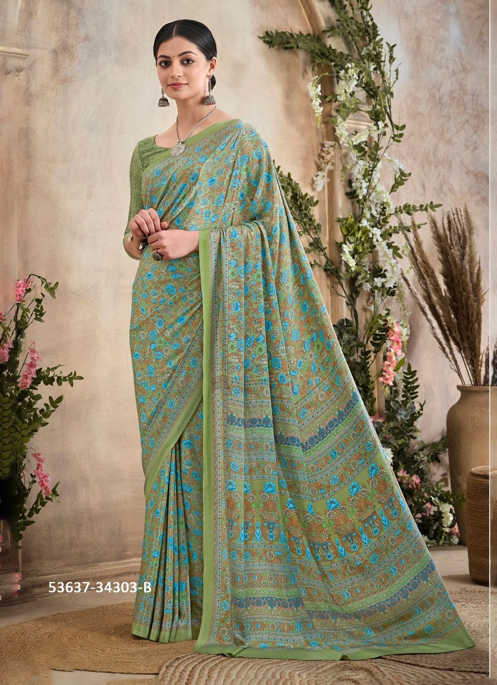 VIVANTA SILK 36 - CATALOG # 53637 (SET OF 12 SAREES) VIVANTA SILK 36 - CATALOG # 53637 (SET OF 12 SAREES)