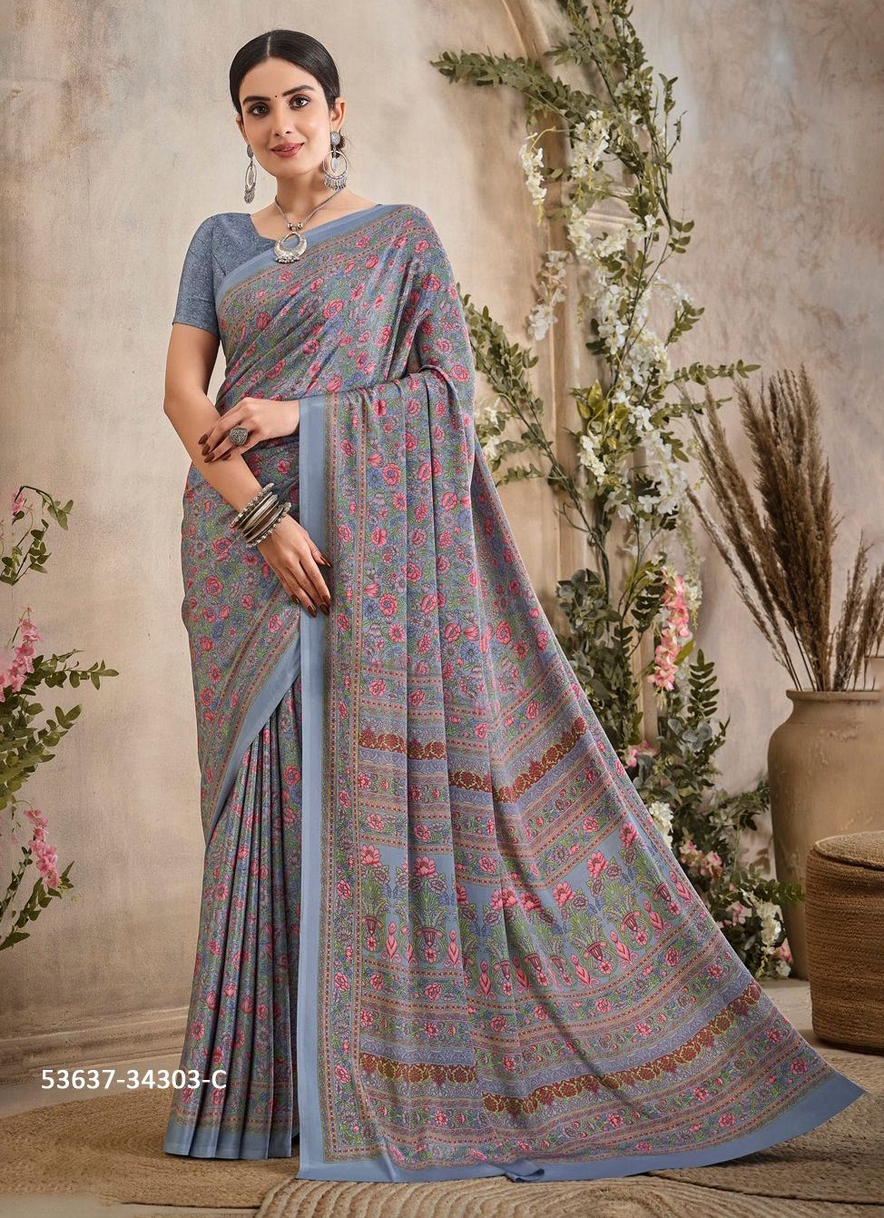 VIVANTA SILK 36 - CATALOG # 53637 (SET OF 12 SAREES) VIVANTA SILK 36 - CATALOG # 53637 (SET OF 12 SAREES)