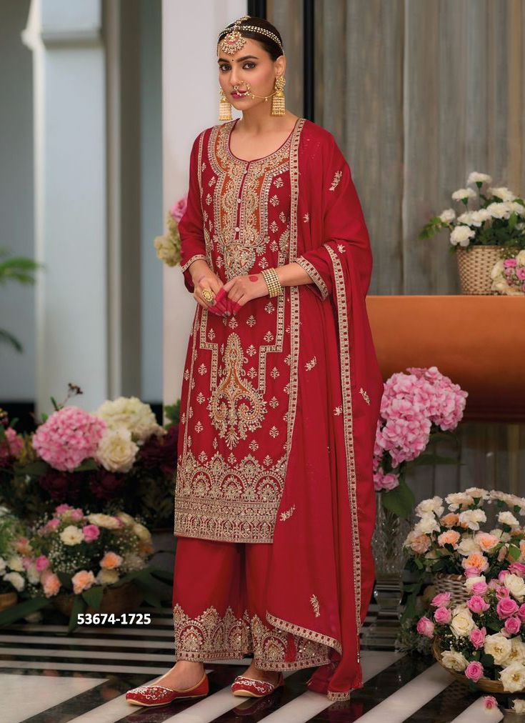SAKHI - CATALOG # 53674 (SET OF 2 READYMADE SUITS) SAKHI - CATALOG # 53674 (SET OF 2 READYMADE SUITS)