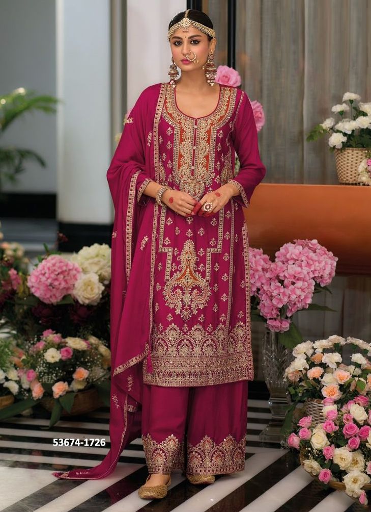 SAKHI - CATALOG # 53674 (SET OF 2 READYMADE SUITS) SAKHI - CATALOG # 53674 (SET OF 2 READYMADE SUITS)
