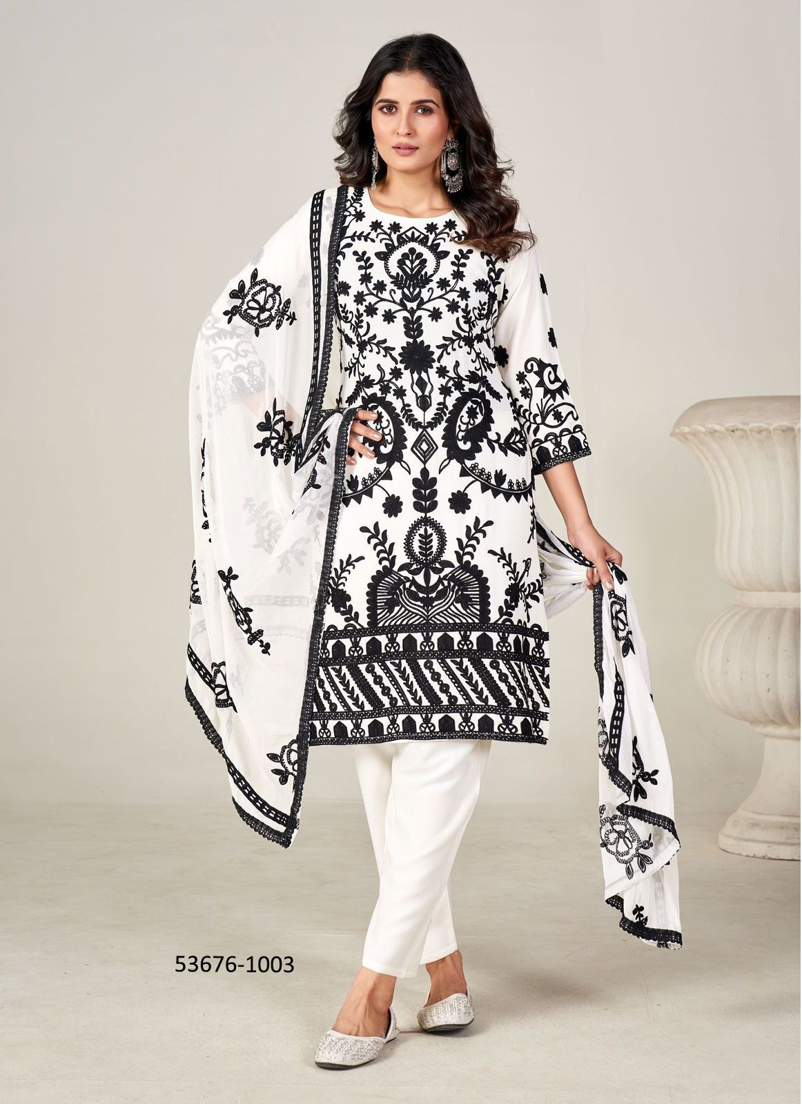 SAHIBA - CATALOG # 53676 (SET OF 6 READYMADE SUITS)