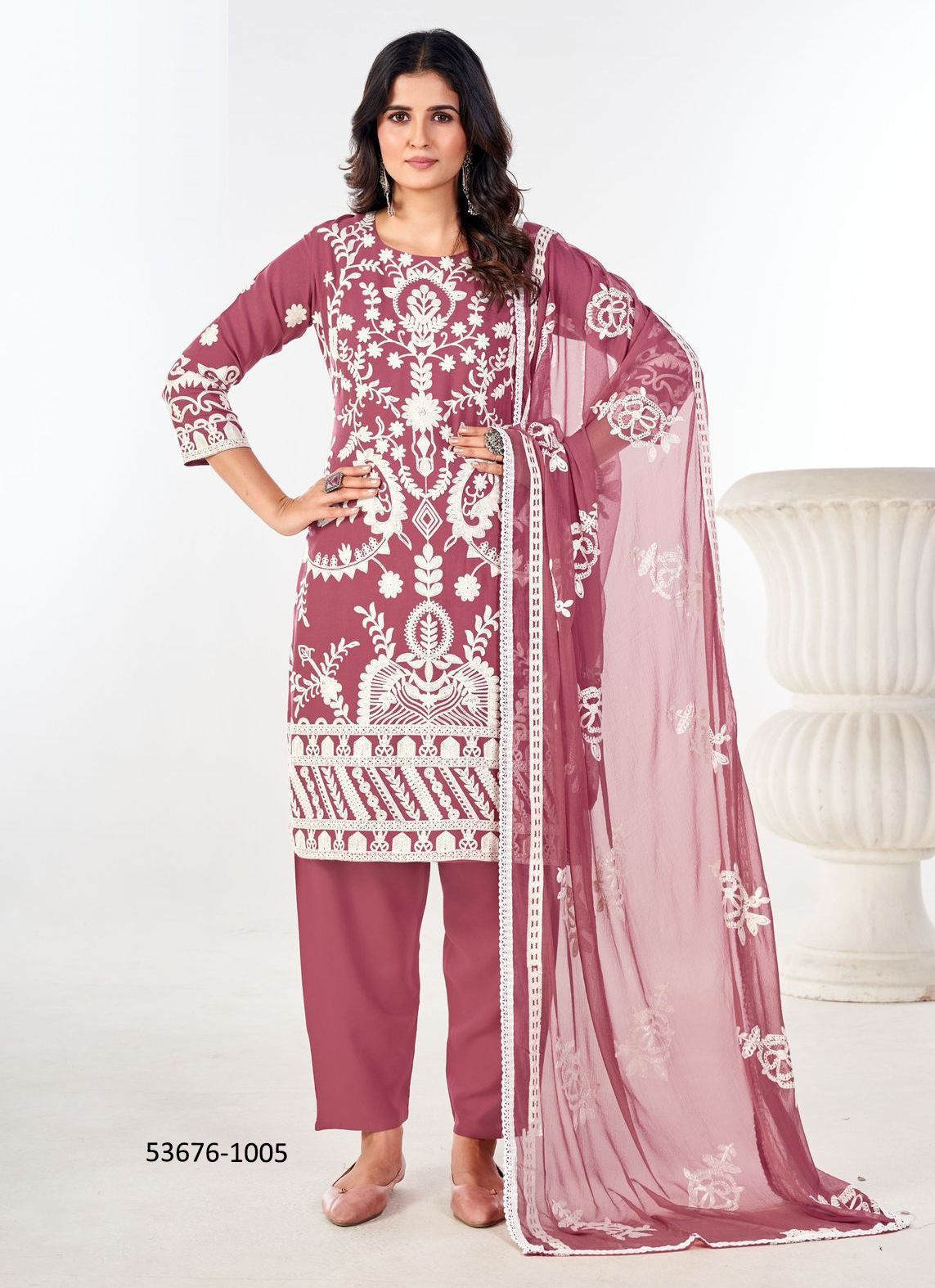 SAHIBA - CATALOG # 53676 (SET OF 6 READYMADE SUITS)