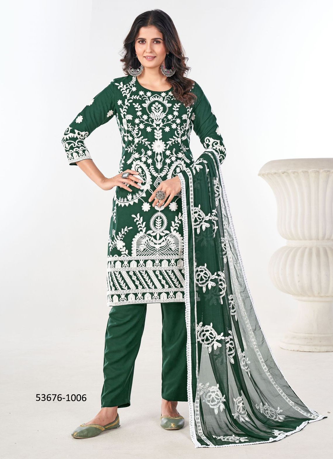 SAHIBA - CATALOG # 53676 (SET OF 6 READYMADE SUITS)