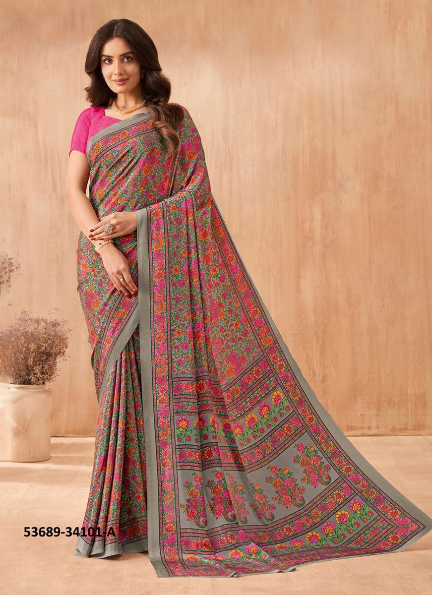 VIVANTA SILK 34 - CATALOG # 53689 (SET OF 12 SAREES) VIVANTA SILK 34 - CATALOG # 53689 (SET OF 12 SAREES)