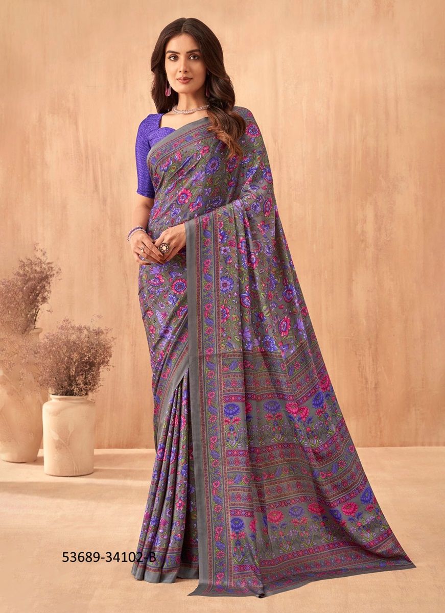 VIVANTA SILK 34 - CATALOG # 53689 (SET OF 12 SAREES) VIVANTA SILK 34 - CATALOG # 53689 (SET OF 12 SAREES)
