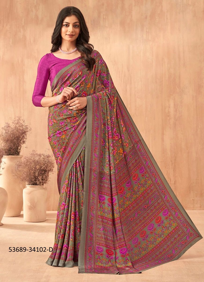 VIVANTA SILK 34 - CATALOG # 53689 (SET OF 12 SAREES) VIVANTA SILK 34 - CATALOG # 53689 (SET OF 12 SAREES)