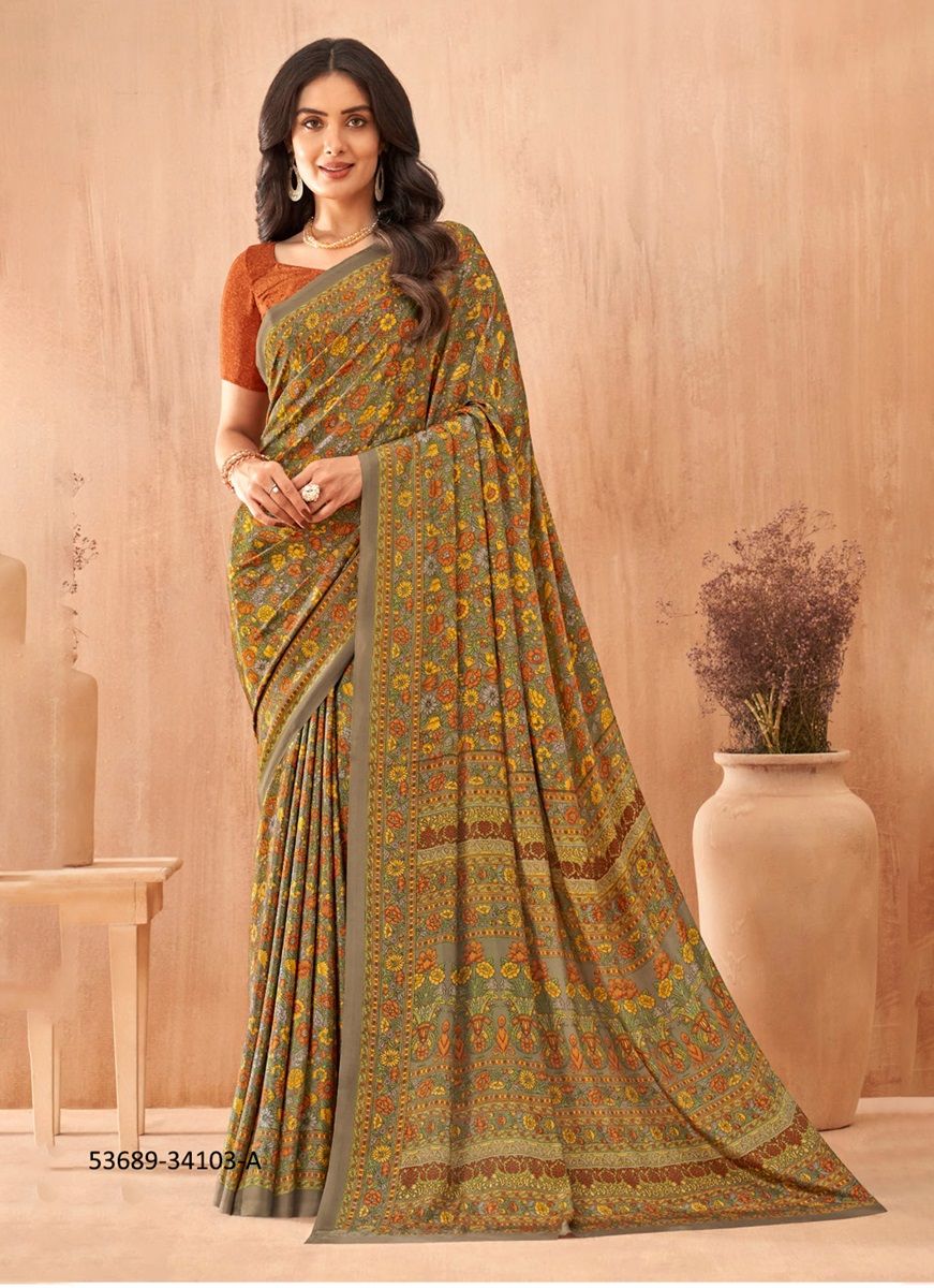 VIVANTA SILK 34 - CATALOG # 53689 (SET OF 12 SAREES) VIVANTA SILK 34 - CATALOG # 53689 (SET OF 12 SAREES)