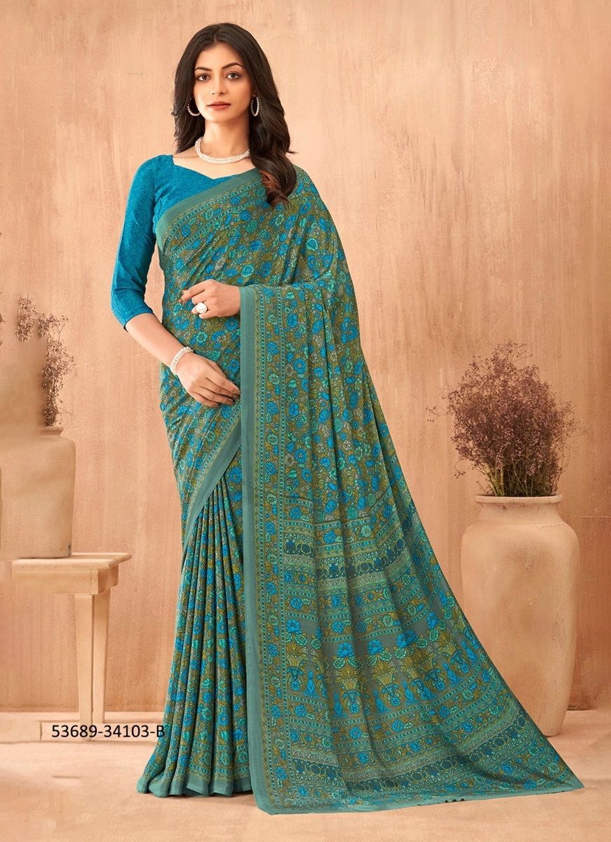 VIVANTA SILK 34 - CATALOG # 53689 (SET OF 12 SAREES) VIVANTA SILK 34 - CATALOG # 53689 (SET OF 12 SAREES)