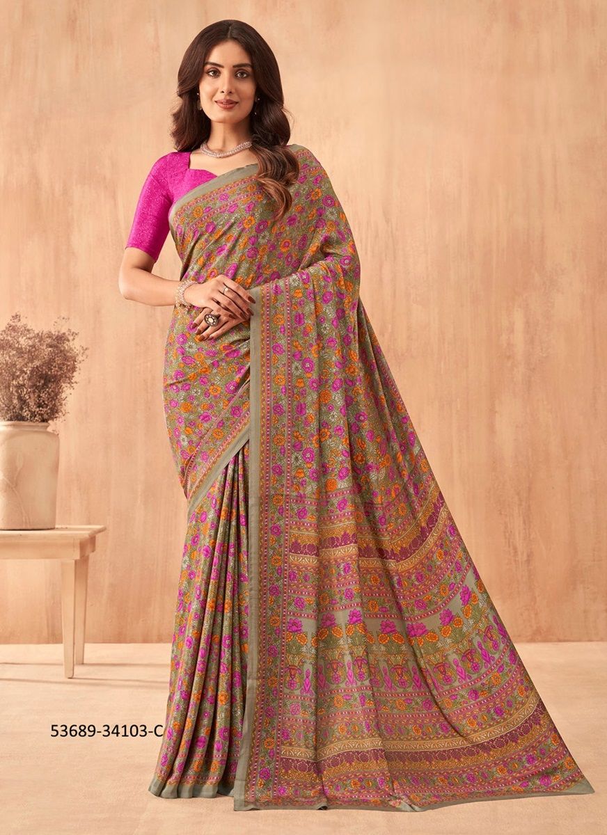 VIVANTA SILK 34 - CATALOG # 53689 (SET OF 12 SAREES) VIVANTA SILK 34 - CATALOG # 53689 (SET OF 12 SAREES)