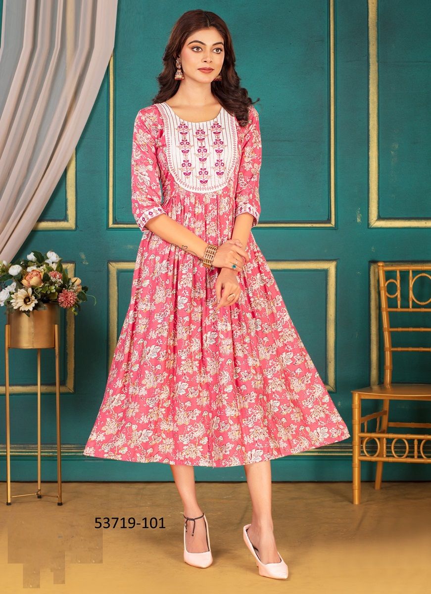 BHUMI - CATALOG # 53719 (SET OF 6 READYMADE KURTIS) BHUMI - CATALOG # 53719 (SET OF 6 READYMADE KURTIS)