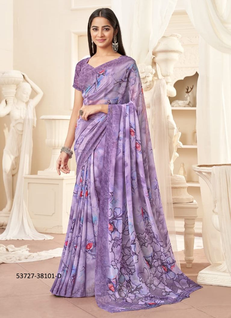 RAAGA GEORGETTE 16 - CATALOG # 53727 (SET OF 12 SAREES) RAAGA GEORGETTE 16 - CATALOG # 53727 (SET OF 12 SAREES)
