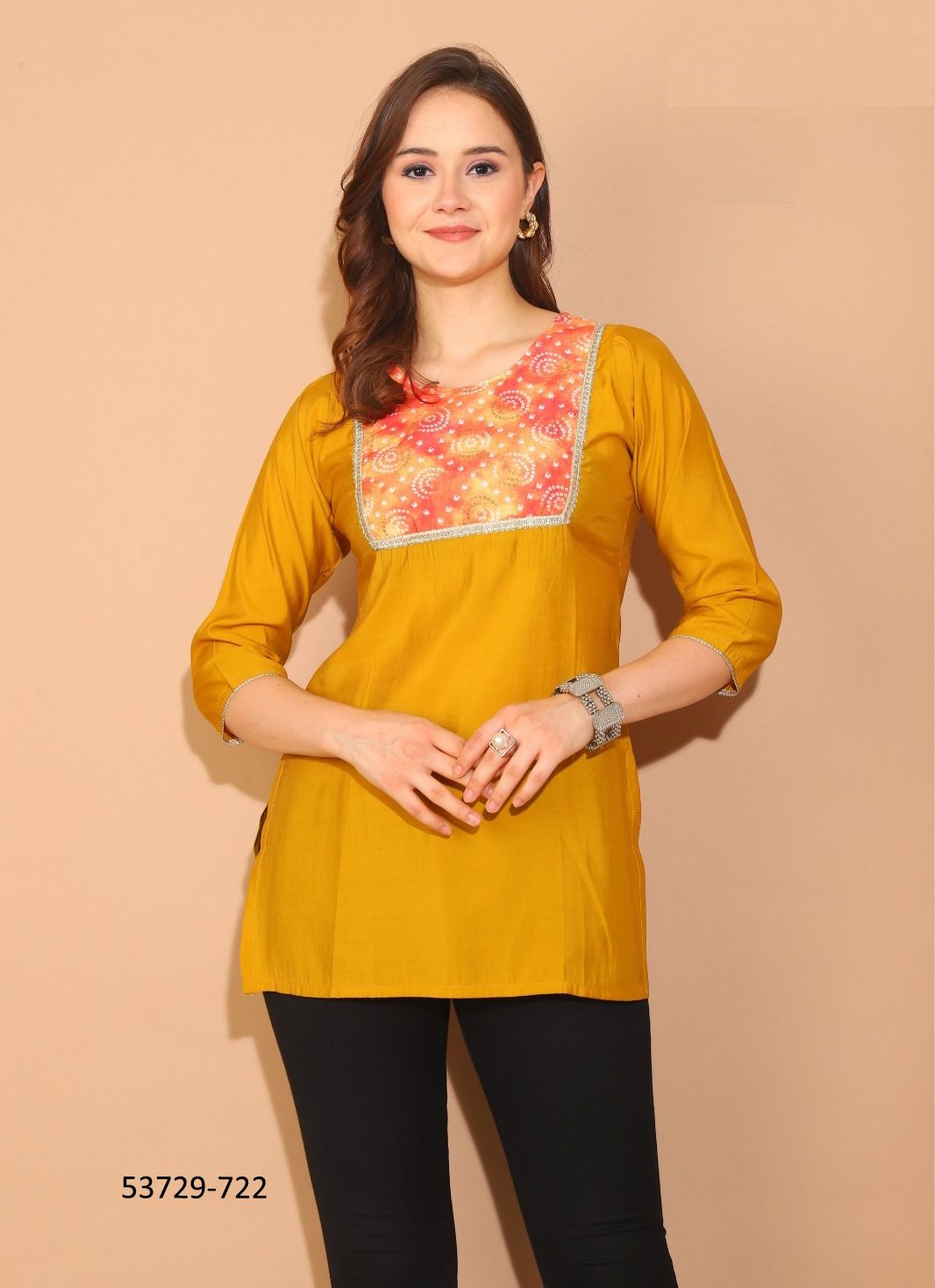 KIARA - CATALOG # 53729 (SET OF 6 READYMADE KURTIS)