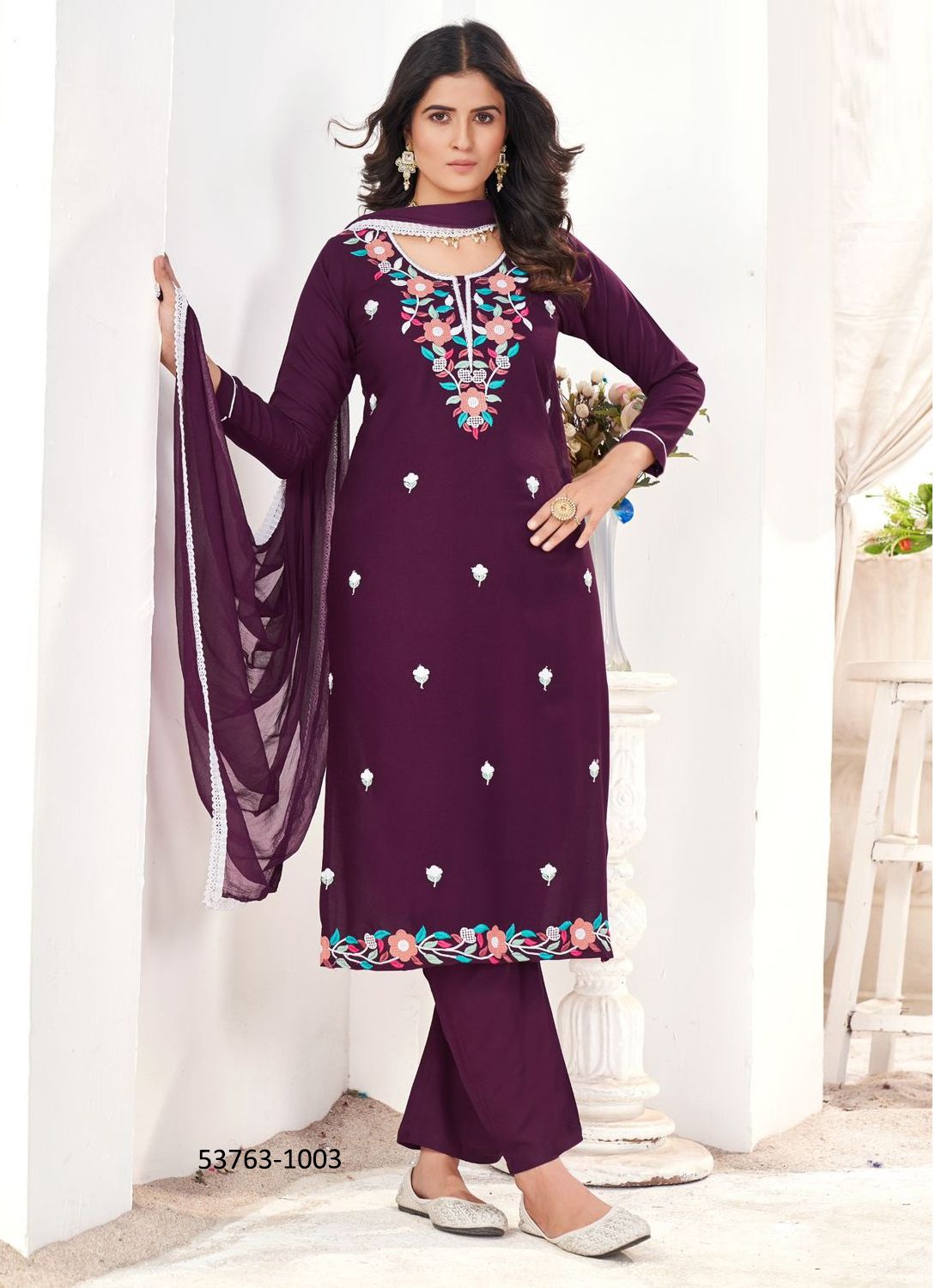 SAANVI - CATALOG # 53763 (SET OF 4 READYMADE SUITS)