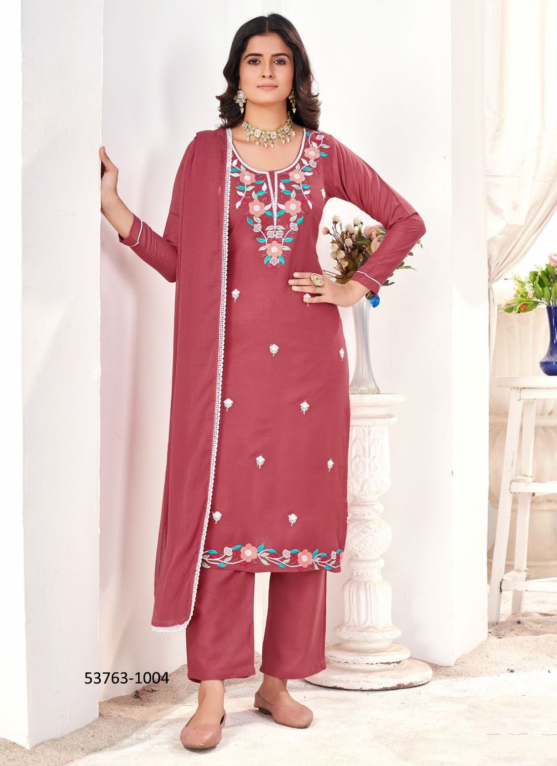 SAANVI - CATALOG # 53763 (SET OF 4 READYMADE SUITS)