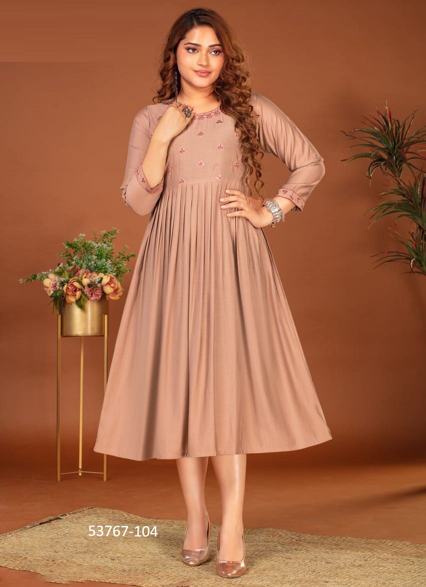 PRIYAL - CATALOG # 53767 (SET OF 6 READYMADE KURTIS)