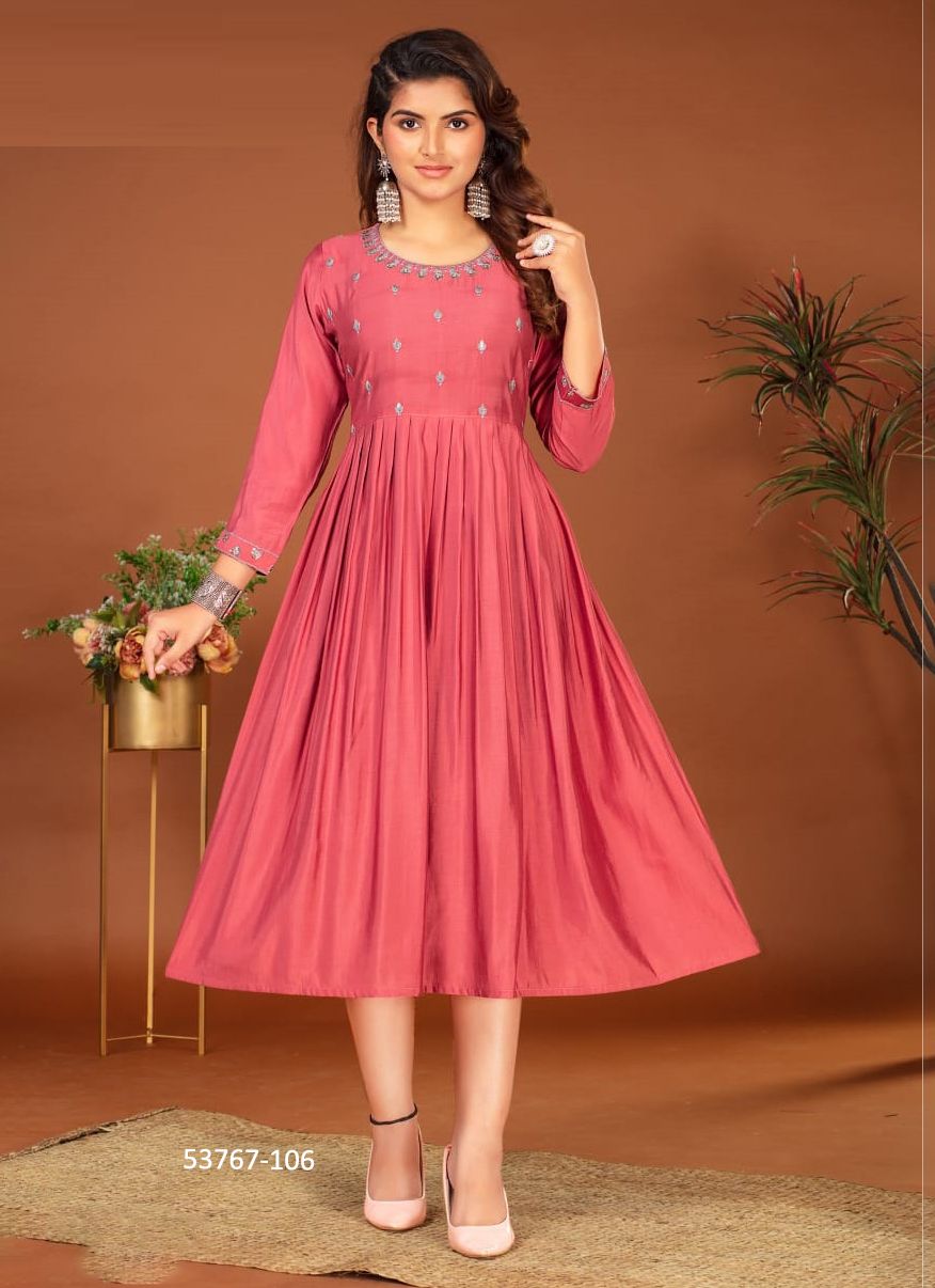 PRIYAL - CATALOG # 53767 (SET OF 6 READYMADE KURTIS)