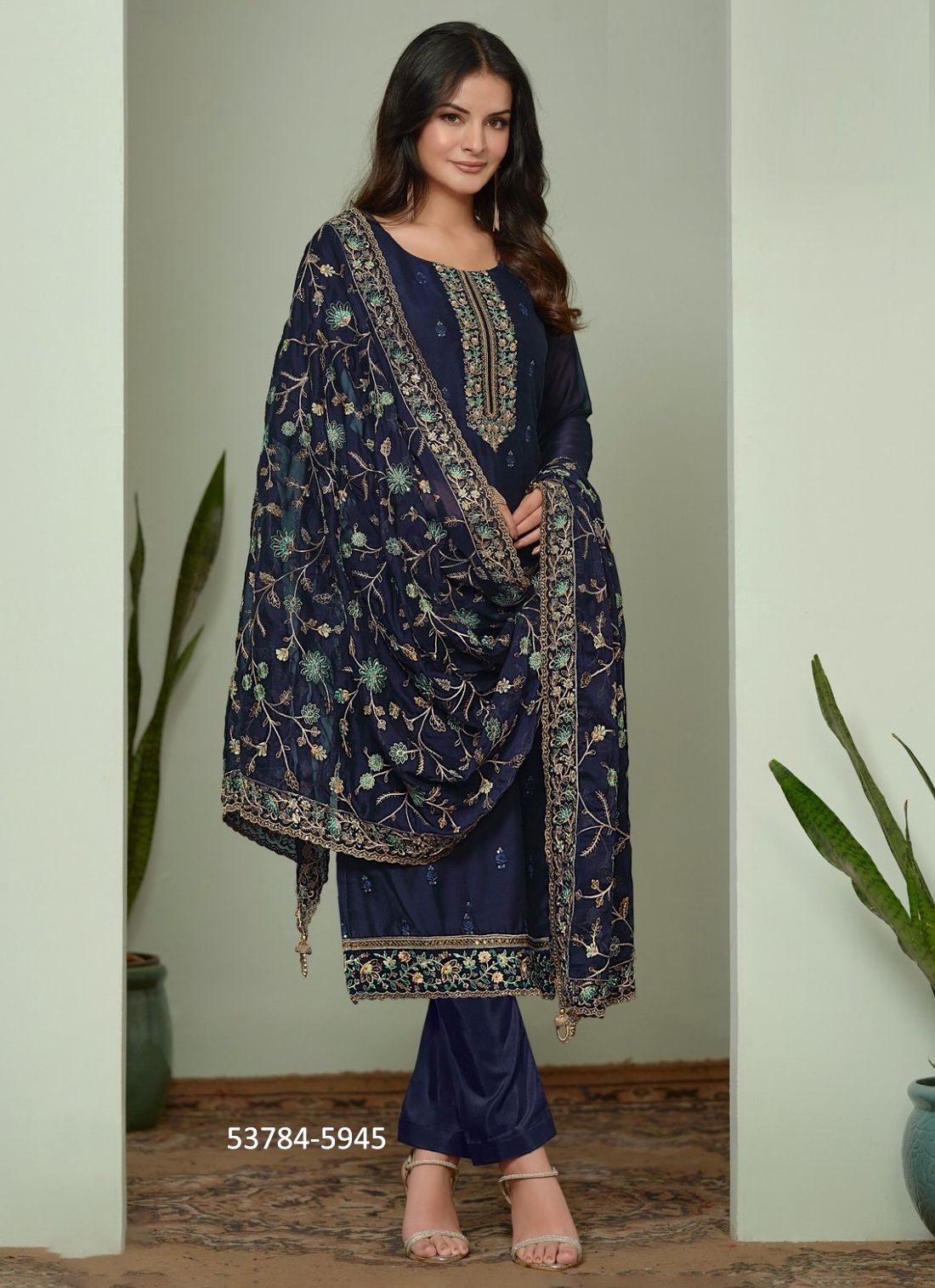 AMAZE - CATALOG # 53784 (SET OF 5 SEMI-STITCHED SUITS)