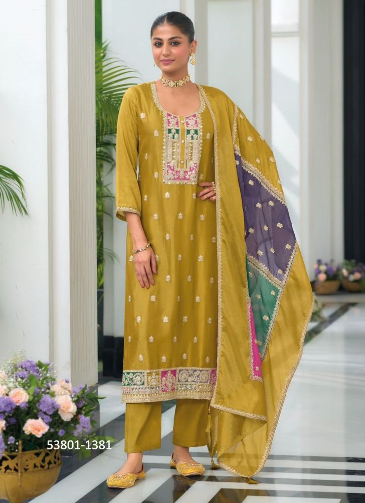 TWISHA 3 - CATALOG # 53801 (SET OF 4 READYMADE SUITS)