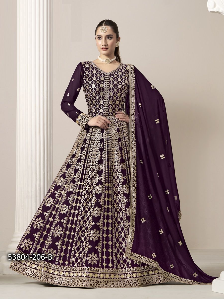 AANAYA 206 - CATALOG # 53804 (SET OF 4 READYMADE SUITS) AANAYA 206 - CATALOG # 53804 (SET OF 4 READYMADE SUITS)