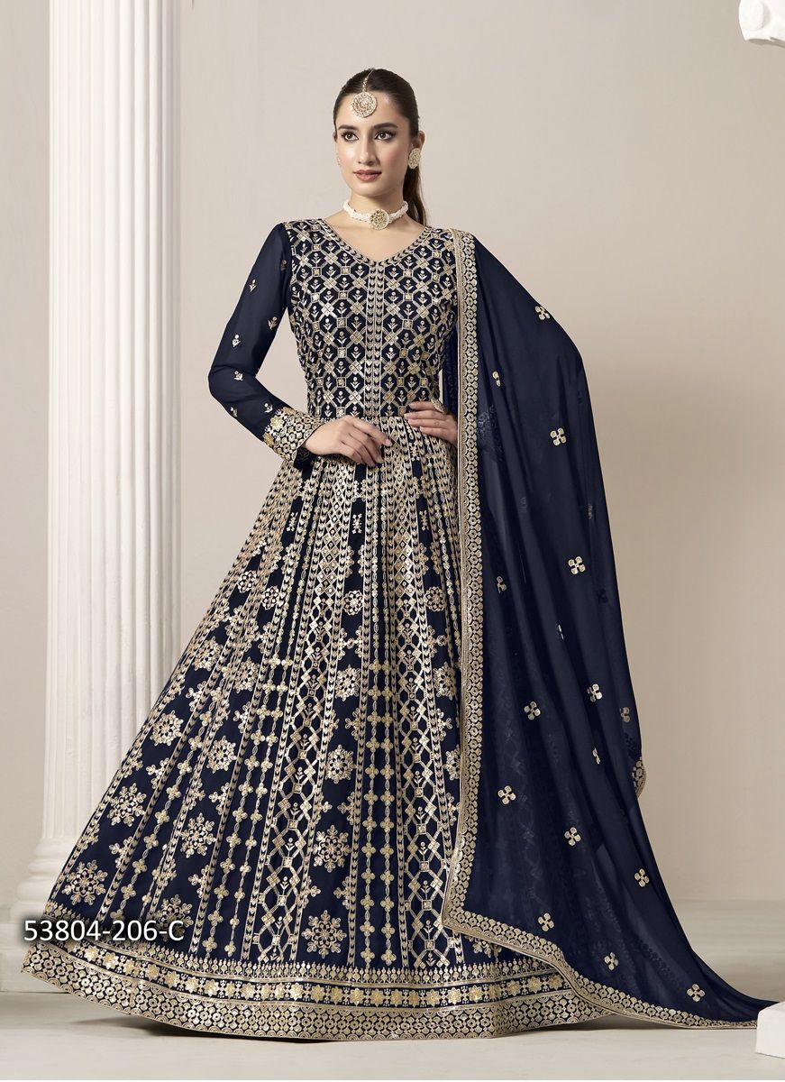 AANAYA 206 - CATALOG # 53804 (SET OF 4 READYMADE SUITS) AANAYA 206 - CATALOG # 53804 (SET OF 4 READYMADE SUITS)