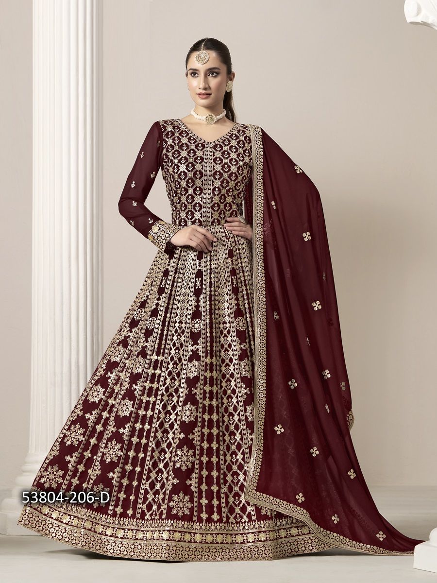 AANAYA 206 - CATALOG # 53804 (SET OF 4 READYMADE SUITS) AANAYA 206 - CATALOG # 53804 (SET OF 4 READYMADE SUITS)
