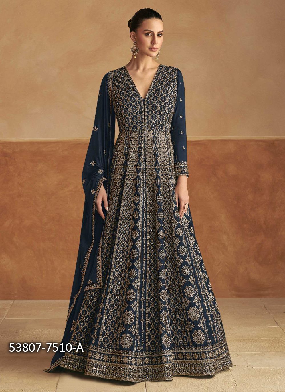 NAGMA - CATALOG # 53807 (SET OF 4 READYMADE GOWNS) NAGMA - CATALOG # 53807 (SET OF 4 READYMADE GOWNS)
