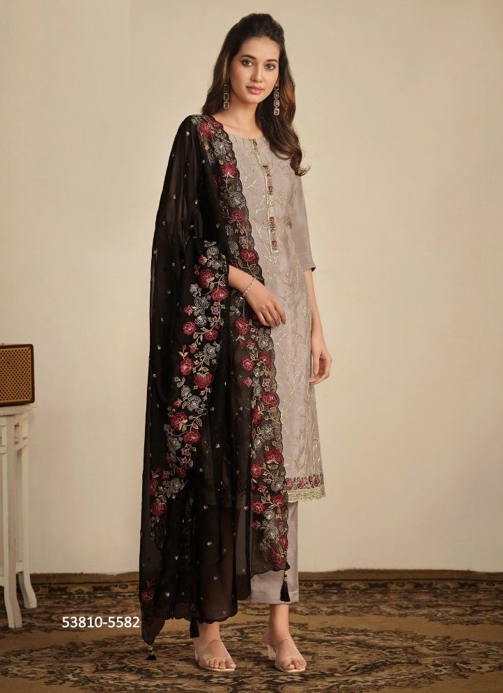 VENICEE - CATALOG # 53810 (SET OF 6 SEMI-STITCHED SUITS)
