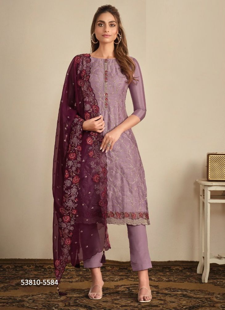 VENICEE - CATALOG # 53810 (SET OF 6 SEMI-STITCHED SUITS)